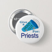Rufen für Priester Button (Vorne & Hinten)
