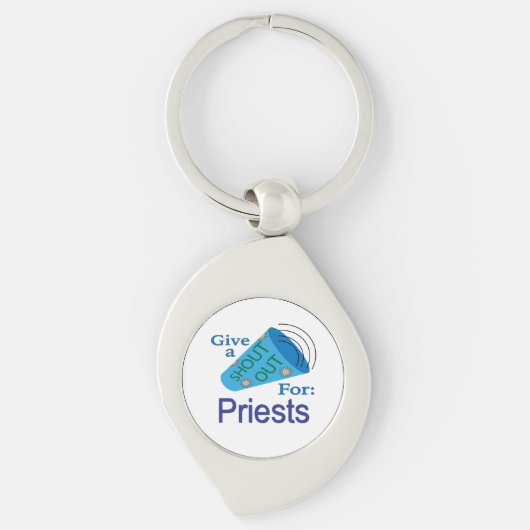Rufen für Priester Schlüsselanhänger (Vorderseite)