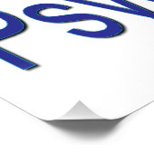 Rufen für Psychiater Poster (Ecke)