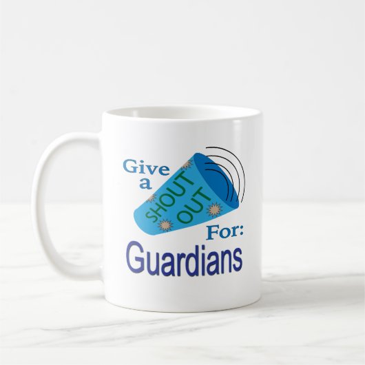 Rufen für Wächter Kaffeetasse (Links)