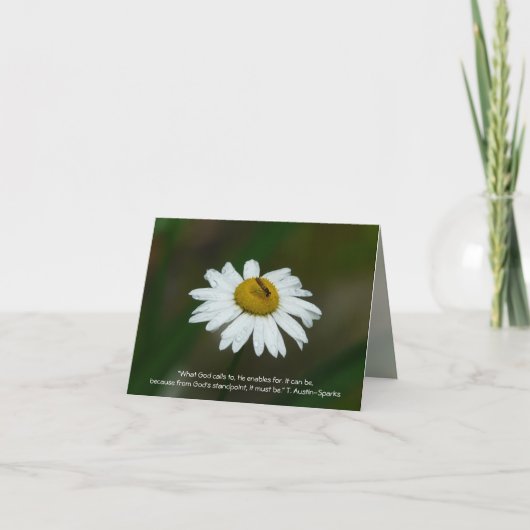 Rufen... Mitteilungskarte (Vorderseite)