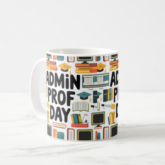 Rufen Sie Admin Pros an Kaffeetasse (Vorderseite Links)