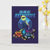 Rufen Sie alle Batwheels™ an Karte (Gelbe Blume)