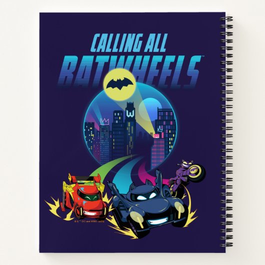 Rufen Sie alle Batwheels™ an Notizblock (Rückseite)