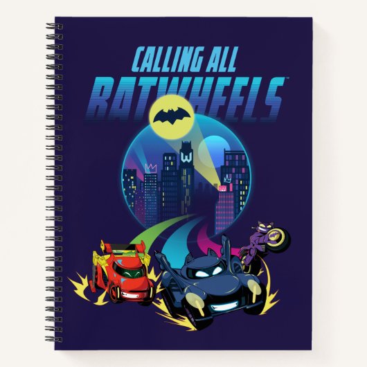 Rufen Sie alle Batwheels™ an Notizblock (Vorderseite)
