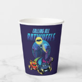 Rufen Sie alle Batwheels™ an Pappbecher (Rückseite)