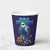 Rufen Sie alle Batwheels™ an Pappbecher (Vorderseite)