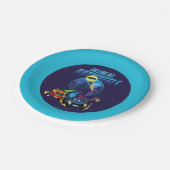 Rufen Sie alle Batwheels™ an Pappteller (Schrägansicht)