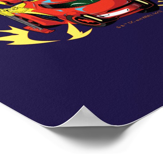 Rufen Sie alle Batwheels™ an Poster (Ecke)