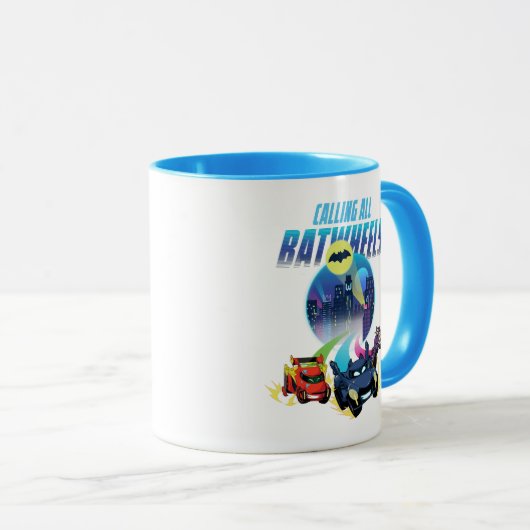 Rufen Sie alle Batwheels™ an Tasse (VorderseiteRechts)