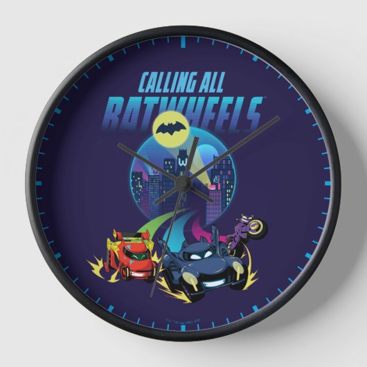 Rufen Sie alle Batwheels™ an Uhr (Vorderseite)