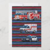 Rufen Sie alle Einheiten jedes Alter Geburtstag. Einladung (Rückseite)