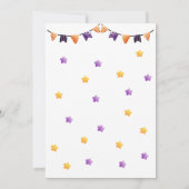 Rufen Sie alle Monster Halloween Party Einladung (Rückseite)