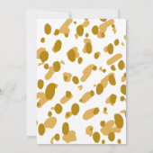 Rufen Sie alle Party Tiere! Lion, Safari Geburtsta Einladung (Rückseite)