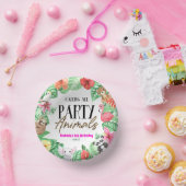 Rufen Sie alle Party tropische Geburtstagsparty Pappteller (Party)