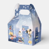 Rufen Sie alle Superhelden Kindergeburtstag Geschenkschachtel (Vorderseite)