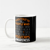 Rufen Sie an das Rsdcrps-Kriegerteam Orange Kaffeetasse (Links)