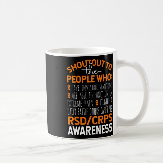 Rufen Sie an das Rsdcrps-Kriegerteam Orange Kaffeetasse (Rechts)