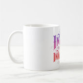 Rufen Sie das Unbesiegbare auf Kaffeetasse (Links)