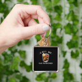 Rufen Sie den altmodischen Whiskey Drink Cocktail Schlüsselanhänger (Hand)