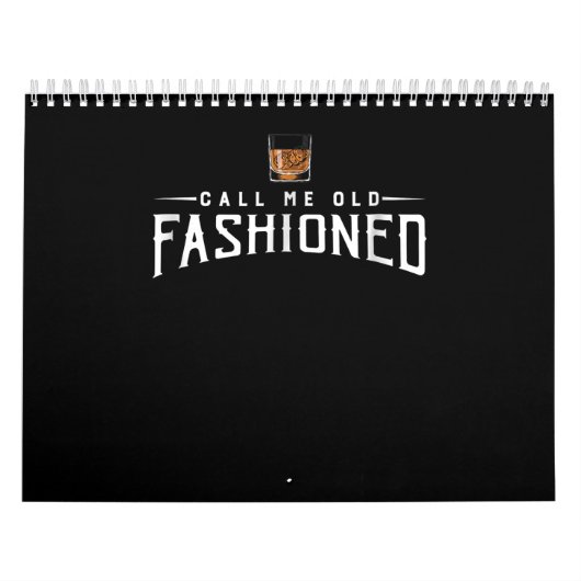 Rufen Sie den altmodischen Whiskey Kalender (Titelbild)