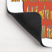 Rufen Sie den Präsidenten an Mousepad (Ecke)