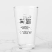 Rufen Sie den Text für die Kundenbetreuung auf, we Glas (Rückseite)