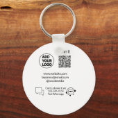 Rufen Sie den Text für die Kundenbetreuung auf, we Schlüsselanhänger (Vorderseite)