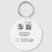 Rufen Sie den Text für die Kundenbetreuung auf, we Schlüsselanhänger (Rückseite)