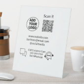 Rufen Sie den Text für die Kundenbetreuung auf, we Sockelschild (In Situ)