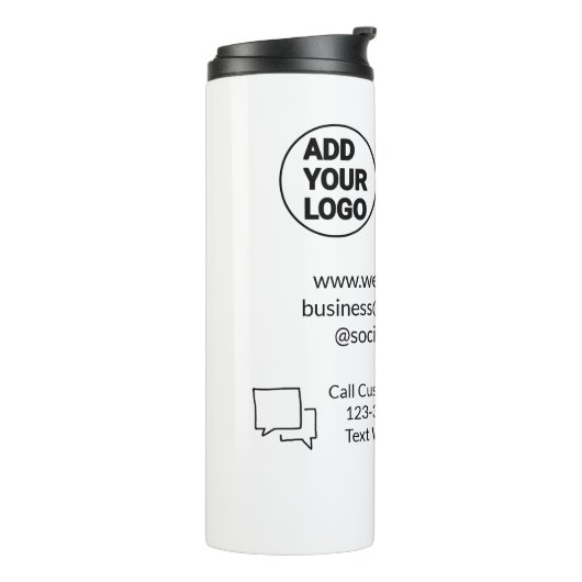 Rufen Sie den Text für die Kundenbetreuung auf, we Thermosbecher (Nach links gedreht)