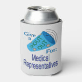 Rufen Sie die Ärztevertreter an Dosenkühler (Kanne Vorderseite)