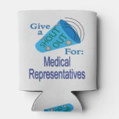 Rufen Sie die Ärztevertreter an Dosenkühler (Rückseite)