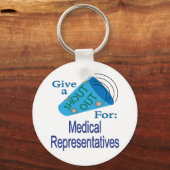 Rufen Sie die Ärztevertreter an Schlüsselanhänger (Vorderseite)