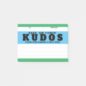 Rufen Sie die Auszeichnung für eine tolle Ideenerk Post-it Klebezettel (Vorderseite)