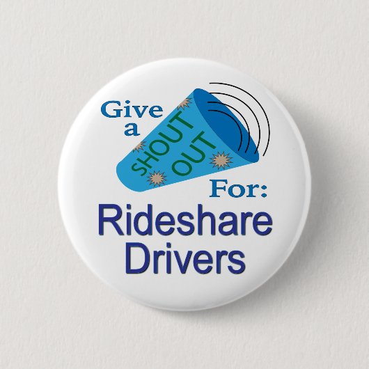 Rufen Sie die Fahrer von Rideshare aus Button (Vorderseite)