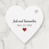 Rufen Sie die Klingel und wünschen Sie ihnen eine  Geschenkanhänger (Rückseite)