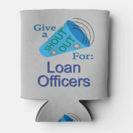 Rufen Sie die Kreditvermittler aus Dosenkühler