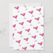 Rufen Sie die Mädchen zum Geburtstag auf Einladung (Rückseite)