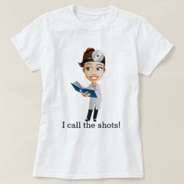 Rufen Sie die Schüsse auf T-Shirt