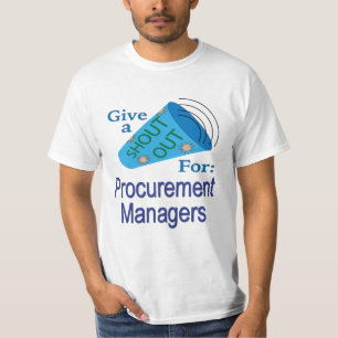 Rufen Sie die Verwalter des Beschaffungswesens aus T-Shirt