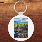 Rufen Sie einen Gabelstapler Funny Geschenke T-Shi Schlüsselanhänger (Vorderseite)