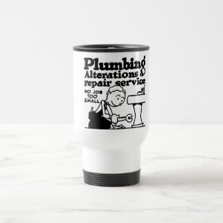 RUFEN SIE EINEN KLEMPNER AN REISEBECHER
