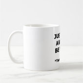 Rufen Sie einfach an und ich bin da Kaffeetasse (Links)