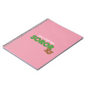 Rufen Sie einfach Me Soror 2023-Notebook an Notizblock (Linke Seite)