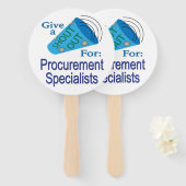 Rufen Sie für Beschaffungsspezialisten aus Fächer (Vorne und Hinten)