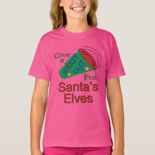 Rufen Sie für die Elfen des Weihnachtsmanns aus T-Shirt