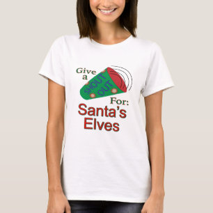 Rufen Sie für die Elfen des Weihnachtsmanns aus T-Shirt
