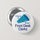 Rufen Sie für die Mitarbeiter an der Rezeption aus Button (Vorne & Hinten)