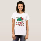 Rufen Sie für Helfer des Weihnachtsmanns aus T-Shirt (Vorne ganz)